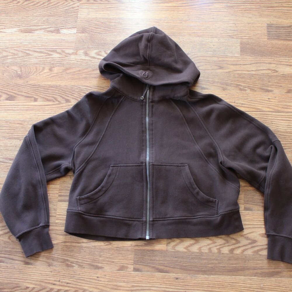 Lululemon Cropped Zip Scuba